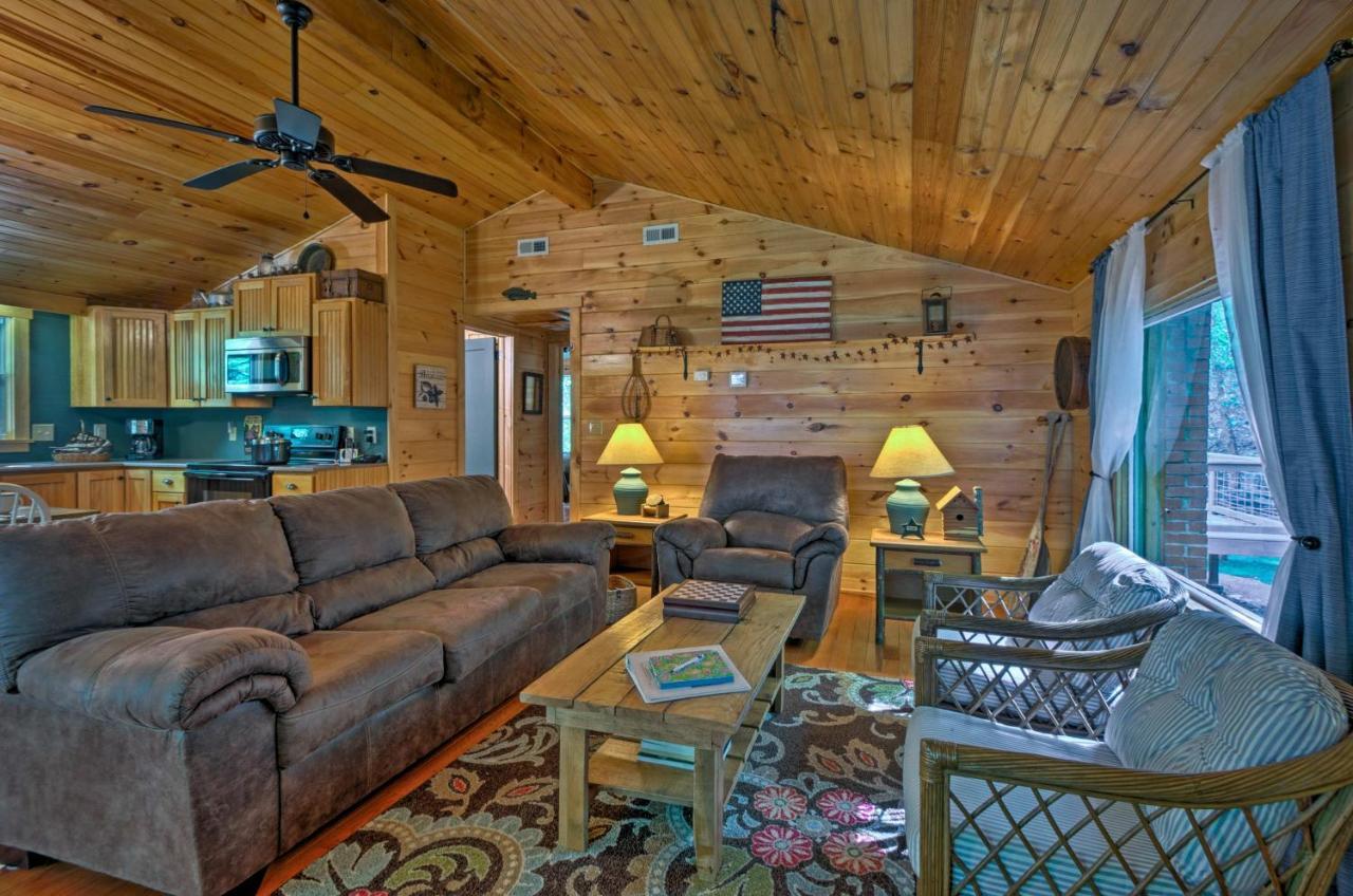 Bryson City Cabin With Fire Pit On Coopers Creek! Екстер'єр фото
