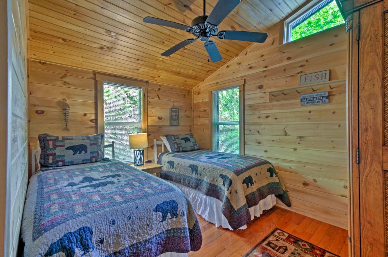 Bryson City Cabin With Fire Pit On Coopers Creek! Екстер'єр фото