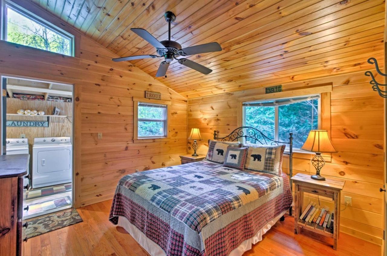 Bryson City Cabin With Fire Pit On Coopers Creek! Екстер'єр фото