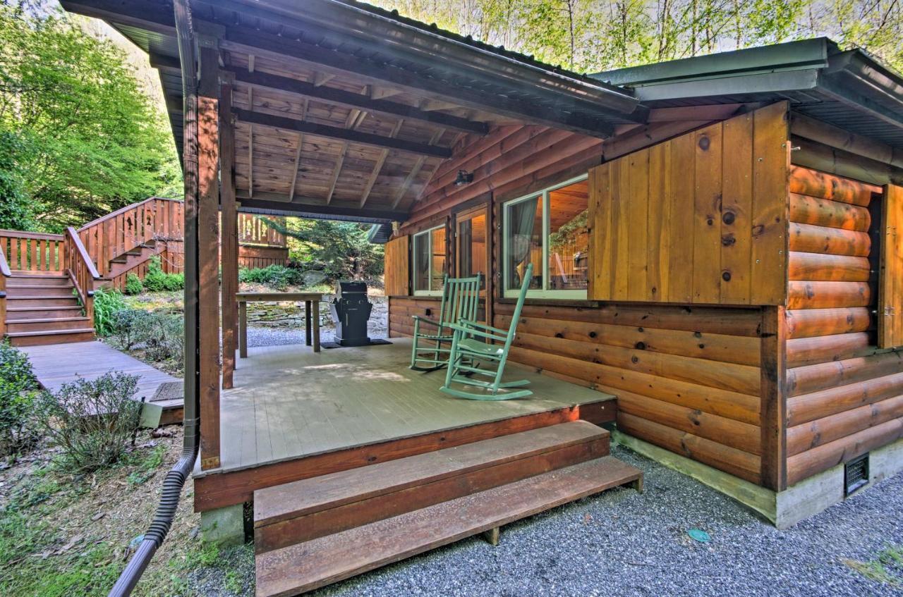 Bryson City Cabin With Fire Pit On Coopers Creek! Екстер'єр фото