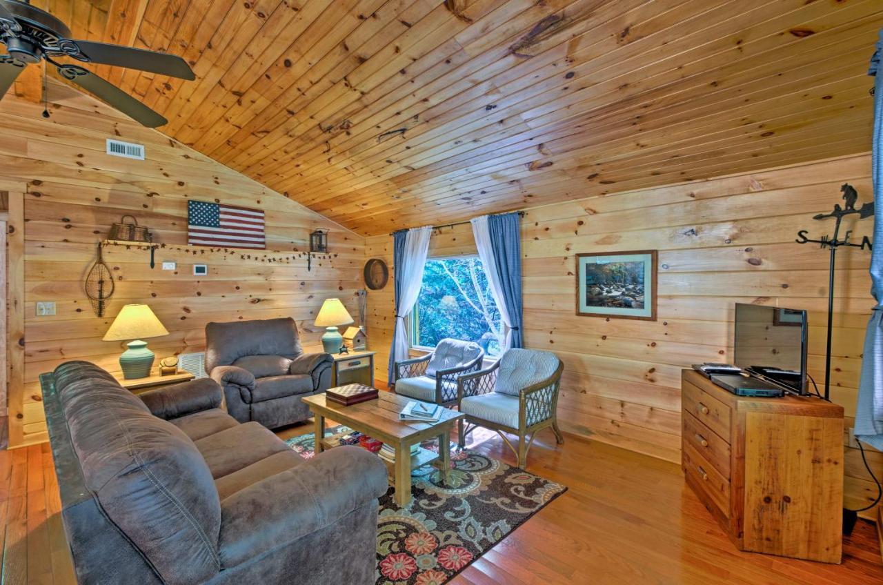 Bryson City Cabin With Fire Pit On Coopers Creek! Екстер'єр фото
